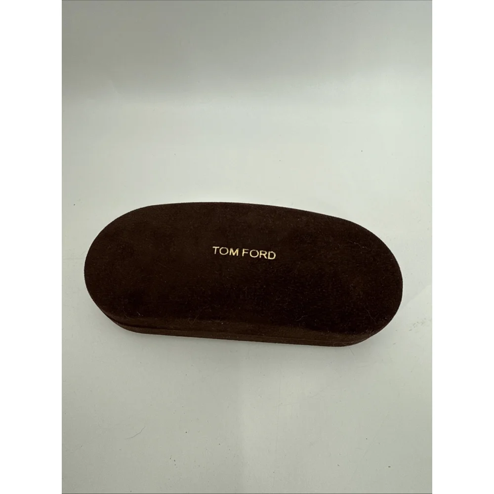 Tom Ford Brown Sunglasses Optical Case Unisex With New Glasses Cleaner Cloth